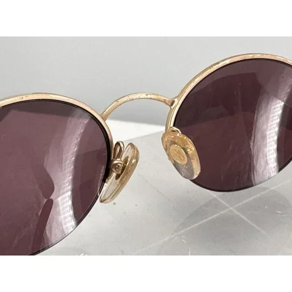 Laura Ashley Vintage Samantha Gold Tone Oval Eyeglasses  50-19-135 (M) - Picture 10 of 14